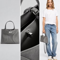 Covered - Discover fresh fall Zadig handbags at Covered Uptown! Explore a structured gray bag with elegant handles, textured details, a...