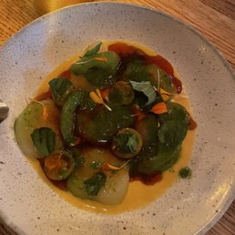 Scallop Crudo Plate