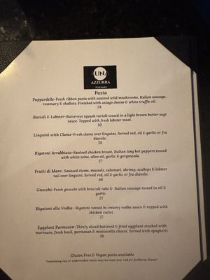 Menu photo 2 Luna Azzurra Fairfield, CT