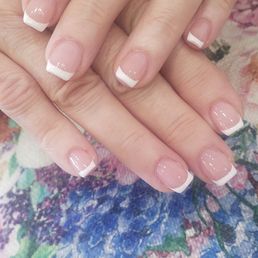 French tip fill overlay French tip fill overlay