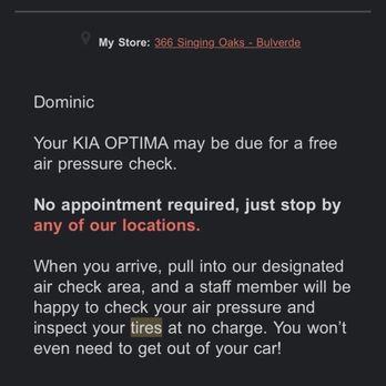 Discount Tire - Freebies are always fun ! - Tires Near Me - Bulverde, Texas