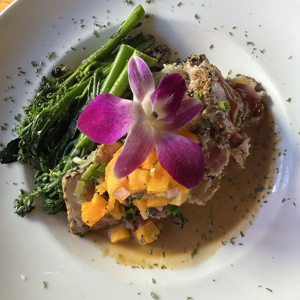 Market Broiler - Orange - Sesame Crusted Ahi* - New American Near Me - Orange, California Market Broiler - Orange - Sesame Crusted Ahi* - New American Near Me - Orange, California
