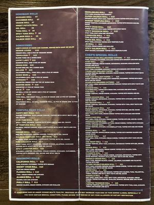 Menu photo 4 Chai Thai & Sushi Middleburg, FL Menu photo 4 Chai Thai & Sushi Middleburg, FL