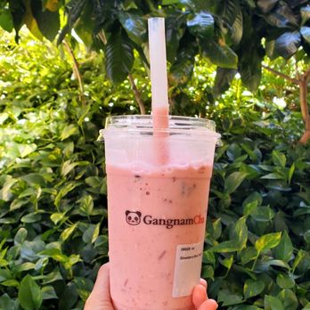 GangnamCha - Strawberry Rice Yogurt - Juice Bars & Smoothies Near Me - Honolulu, Hawaii GangnamCha - Strawberry Rice Yogurt - Juice Bars & Smoothies Near Me - Honolulu, Hawaii