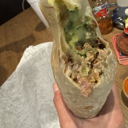Carne Asada burrito