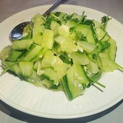Lin's Kitchen - Smashed Cucumber in Fresh Garlic Vinaigrette