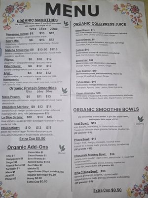 Menu photo 6 Thania's Juice Bar Incline Village, NV Menu photo 6 Thania's Juice Bar Incline Village, NV