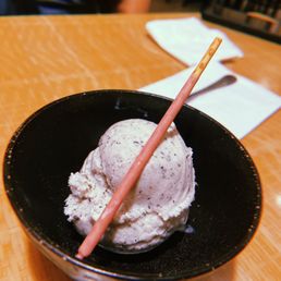 Black Sesame Ice Cream