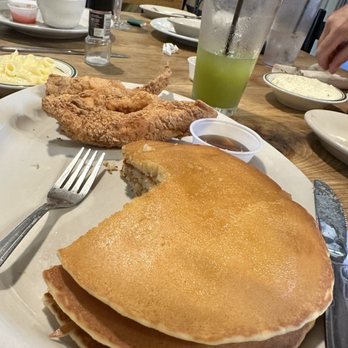 Bantam And Biddy - Gf vanilla pancakes and GF chicken tenders with Gf Mac b' cheese with a fresh juiced veg side ! Carb heavy, but oh so good. - Breakfast & Brunch Near Me - Atlanta, Georgia Bantam And Biddy - Gf vanilla pancakes and GF chicken tenders with Gf Mac b' cheese with a fresh juiced veg side ! Carb heavy, but oh so good. - Breakfast & Brunch Near Me - Atlanta, Georgia