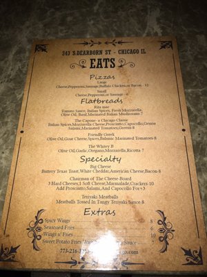 Menu photo 4 Brando's Speakeasy Chicago, IL