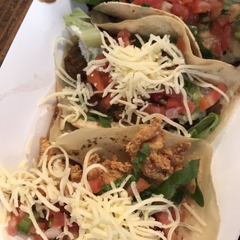 Gueros - Fried chicken, fried avocado, and blackened catfish *puts fingers to lips and kisses* perfection!! - Mexican Near Me - Brooklyn, New York