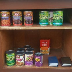 Carpenter's Chapel - An almost empty box. Share with others if you can. Drop off in box at Carpenter's Chapel in Carpinteria.