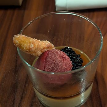 Ryla - Soy pudding with Sorbet - Asian Fusion Near Me - Hermosa Beach, California Ryla - Soy pudding with Sorbet - Asian Fusion Near Me - Hermosa Beach, California