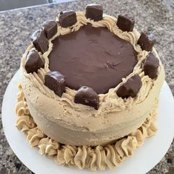 Zilli’s Small Batch Bakery - Chocolate Cake w/Chocolate Ganache Filling & Peanut Butter Frosting