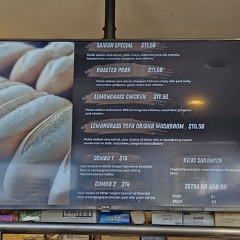 Le’s Banh Mi - 6/22/25 menu - Cafes Near Me - Honolulu, Hawaii