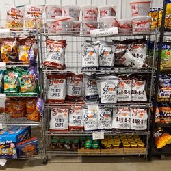 Surplus Outlet - Various snacks.