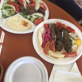Waffa's Kitchen - Beef shawarma and kefteh, no rice, just extra salad to reduce some carbs. - Mediterranean Near Me - Glendora, California Waffa's Kitchen - Beef shawarma and kefteh, no rice, just extra salad to reduce some carbs. - Mediterranean Near Me - Glendora, California