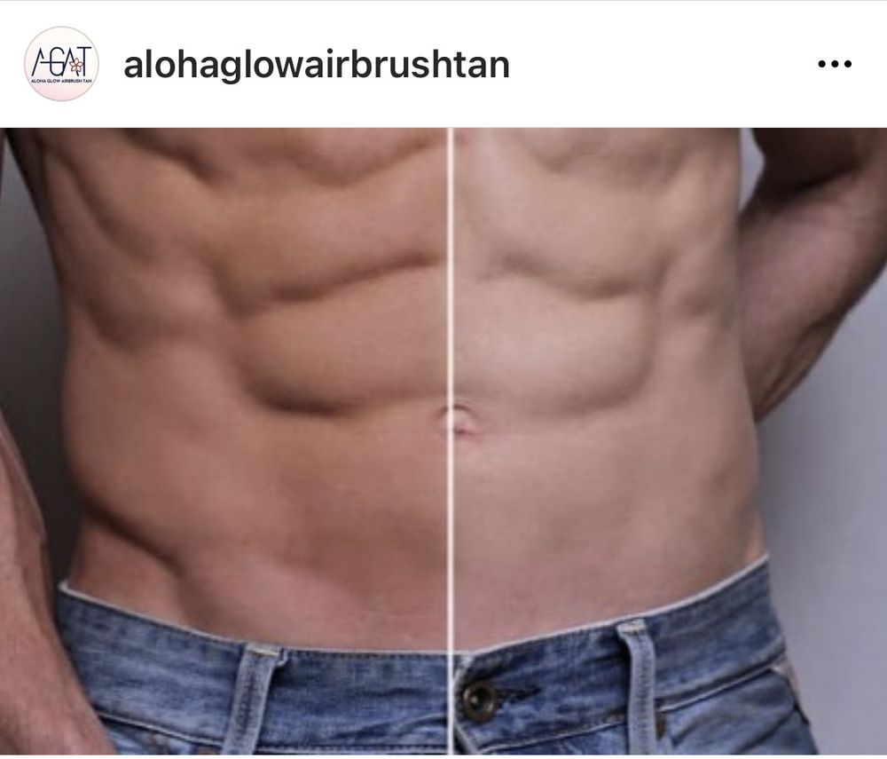 Aloha Glow Airbrush Tan Logo