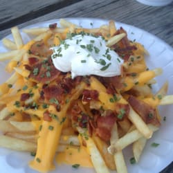 Boondocks Grill & Bait - Loaded dock fries
