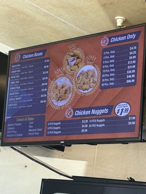 Menu photo 1 Kings Fried Chicken Saint Petersburg, FL