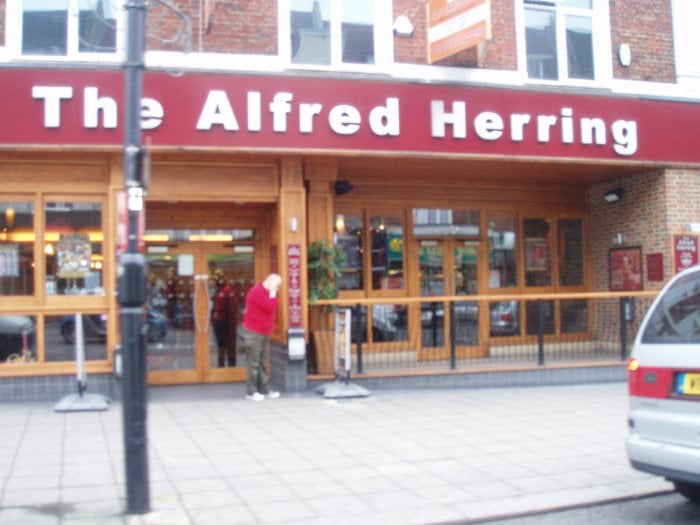 THE ALFRED HERRING Pubs 316322 Green Lanes, London, United Kingdom