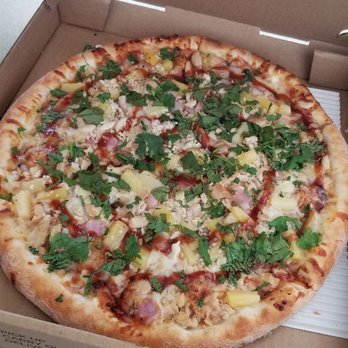 Scratch Pizza - First time here, I ordered the BBQ Chicken and added pineapples. The crust was perfect and the flavors blended nicely! - Pizza Near Me - Riverside, California Scratch Pizza - First time here, I ordered the BBQ Chicken and added pineapples. The crust was perfect and the flavors blended nicely! - Pizza Near Me - Riverside, California