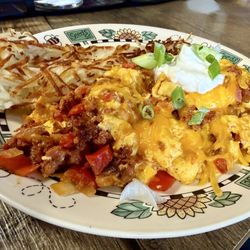 Chorizo Scramble