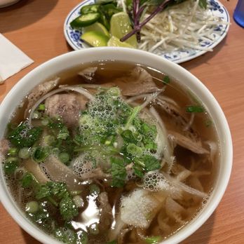 Pho City - Pho #2 on the menu with well done flank, brisket, tendon (only on weekends), tripe; size small - Vietnamese Near Me - Sacramento, California Pho City - Pho #2 on the menu with well done flank, brisket, tendon (only on weekends), tripe; size small - Vietnamese Near Me - Sacramento, California