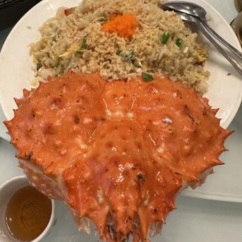 Dim Sum King - King crab yolk fried rice - Dim Sum Near Me - Daly City, California