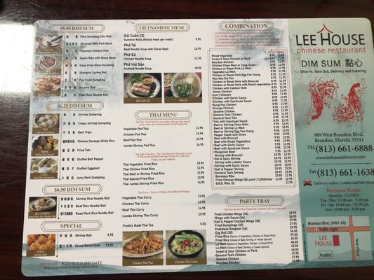 Menu photo 2 Lee House Brandon, FL Menu photo 2 Lee House Brandon, FL