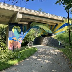 Nature Inspires Mural - Nature Inspires mural