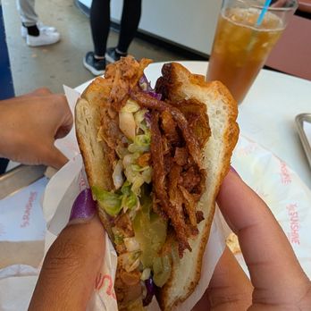 Hey, Sunshine Kitchen - BBQ Jackfruit Sandwich - Vegan Near Me - Culver City, California