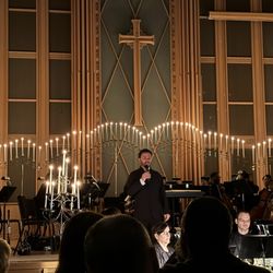 Trinity United Methodist Church - Symphony conductor speaking