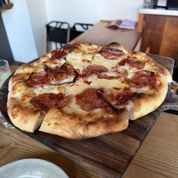 Gather - Sopresetta Salami Pizza - New American Near Me - Berkeley, California