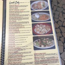 a menu for a mexican restaurant a menu for a mexican restaurant