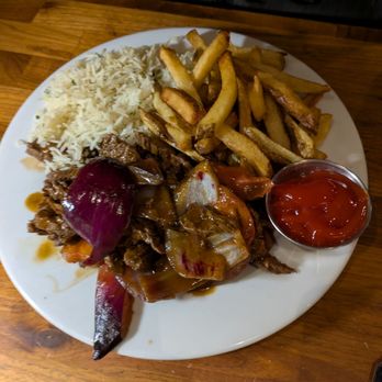 Barking Mad Cafe - Lomo Saltado - Coffee & Tea Near Me - Gaithersburg, Maryland