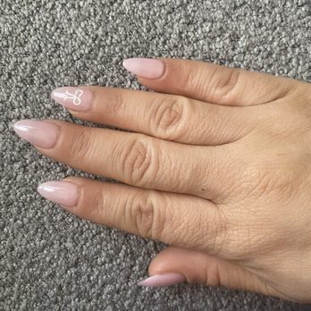 QQ Nails And Spa - Gel X set.  Short almond shape. - Nail Salons Near Me - Los Angeles, California