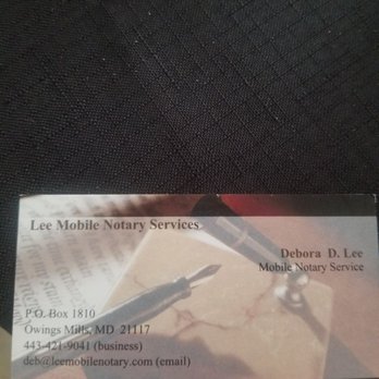 Lee Mobile Notary Services - Notaries Near Me Lee Mobile Notary Services - Notaries Near Me
