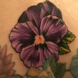 Elysian Ink - Violet flower