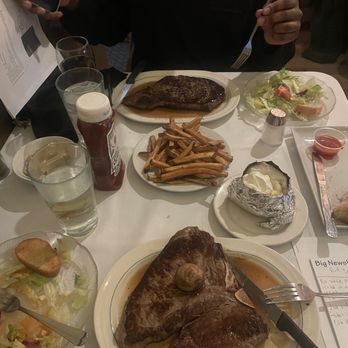 Golden Steer Steakhouse - Golden Steer's special of the night. Their T bone steak. Fantastic! - Steakhouses Near Me - Forest Park, Illinois