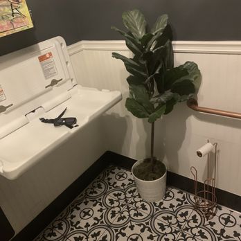 Public Square - Baby diaper changing table available inside their unisex bathroom. - Coffee & Tea Near Me - La Mesa, California Public Square - Baby diaper changing table available inside their unisex bathroom. - Coffee & Tea Near Me - La Mesa, California