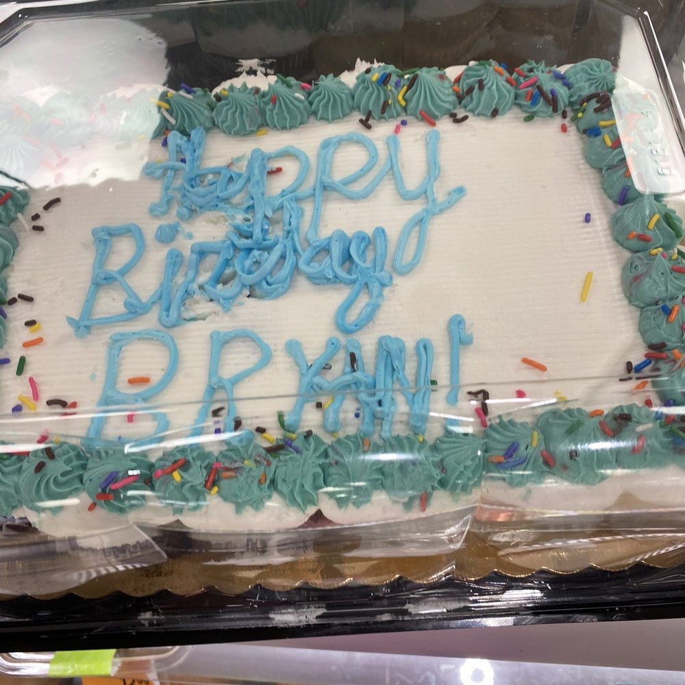 Foodland - Happy birthday writing that was made and given to me. - Grocery Near Me - Ewa Beach, Hawaii Foodland - Happy birthday writing that was made and given to me. - Grocery Near Me - Ewa Beach, Hawaii