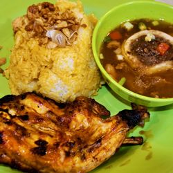 Aida's - My dish, the thigh.