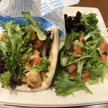 Luna Grill Cerritos - Pita wrap with chicken - Mediterranean Near Me - Cerritos, California