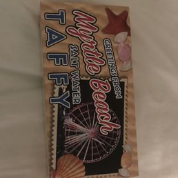 What the coupon gets you, a cheap box of taffee What the coupon gets you, a cheap box of taffee