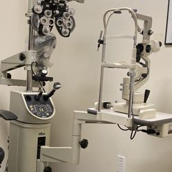 Phoropter and Slit Lamp