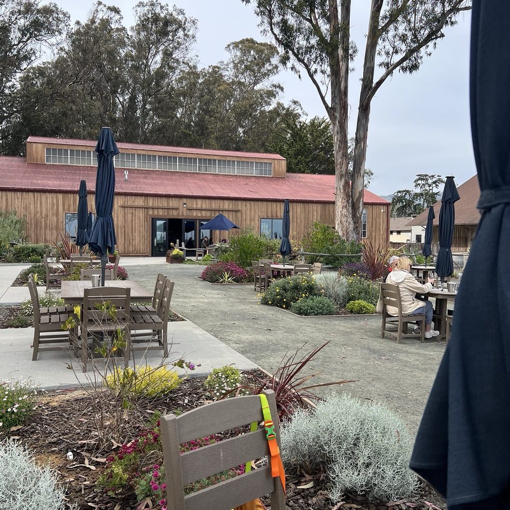 Hearst Ranch Winery - Outdoor seating - Wine Tasting Room Near Me - San Simeon, California Hearst Ranch Winery - Outdoor seating - Wine Tasting Room Near Me - San Simeon, California