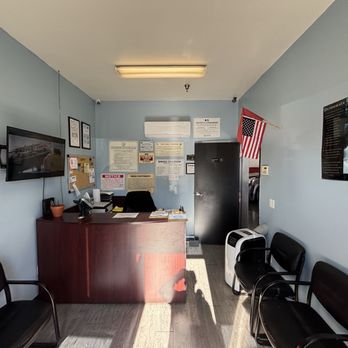 Jefferson Smog Test Only Center - Office with a few seats. - Smog Check Stations Near Me - Murrieta, California