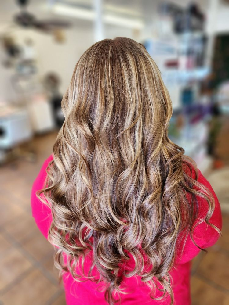 Elegance Hair Design Logo