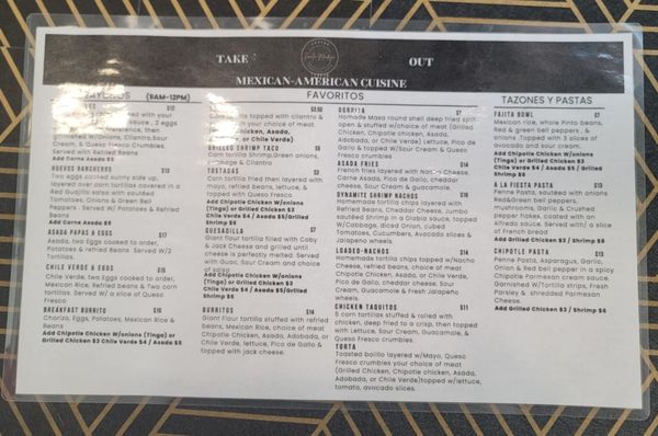 Menu photo 1 Cocina Village Fresno, CA Menu photo 1 Cocina Village Fresno, CA